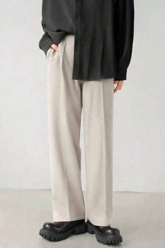 Matte Beige korean pants
