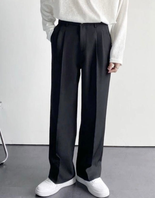 Black Korean pants